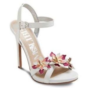 Sam & Libby Womens CoCo Floral Embellished Heels